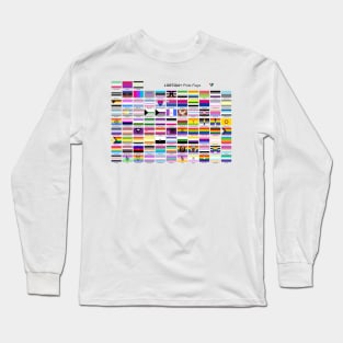 all pride flags Long Sleeve T-Shirt